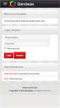Mobile Screenshot of bandwax.com